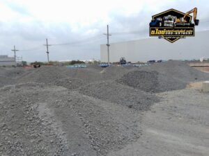 งานลงหินสแลค หินคลุก 8